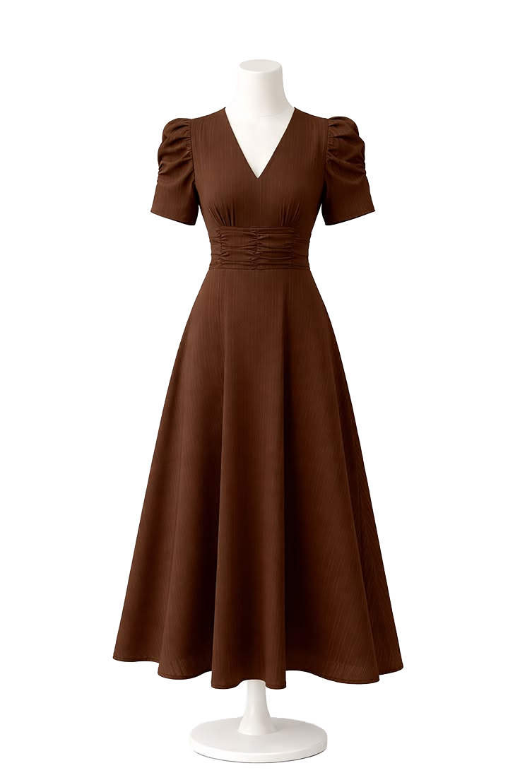 Brown Maxi Dress