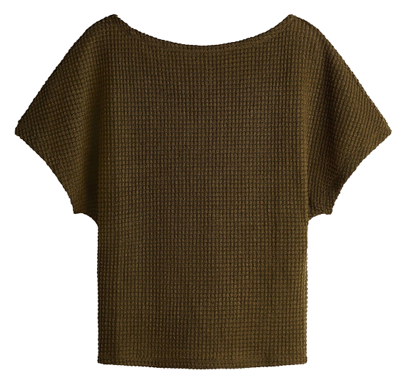 Olive Knit Top
